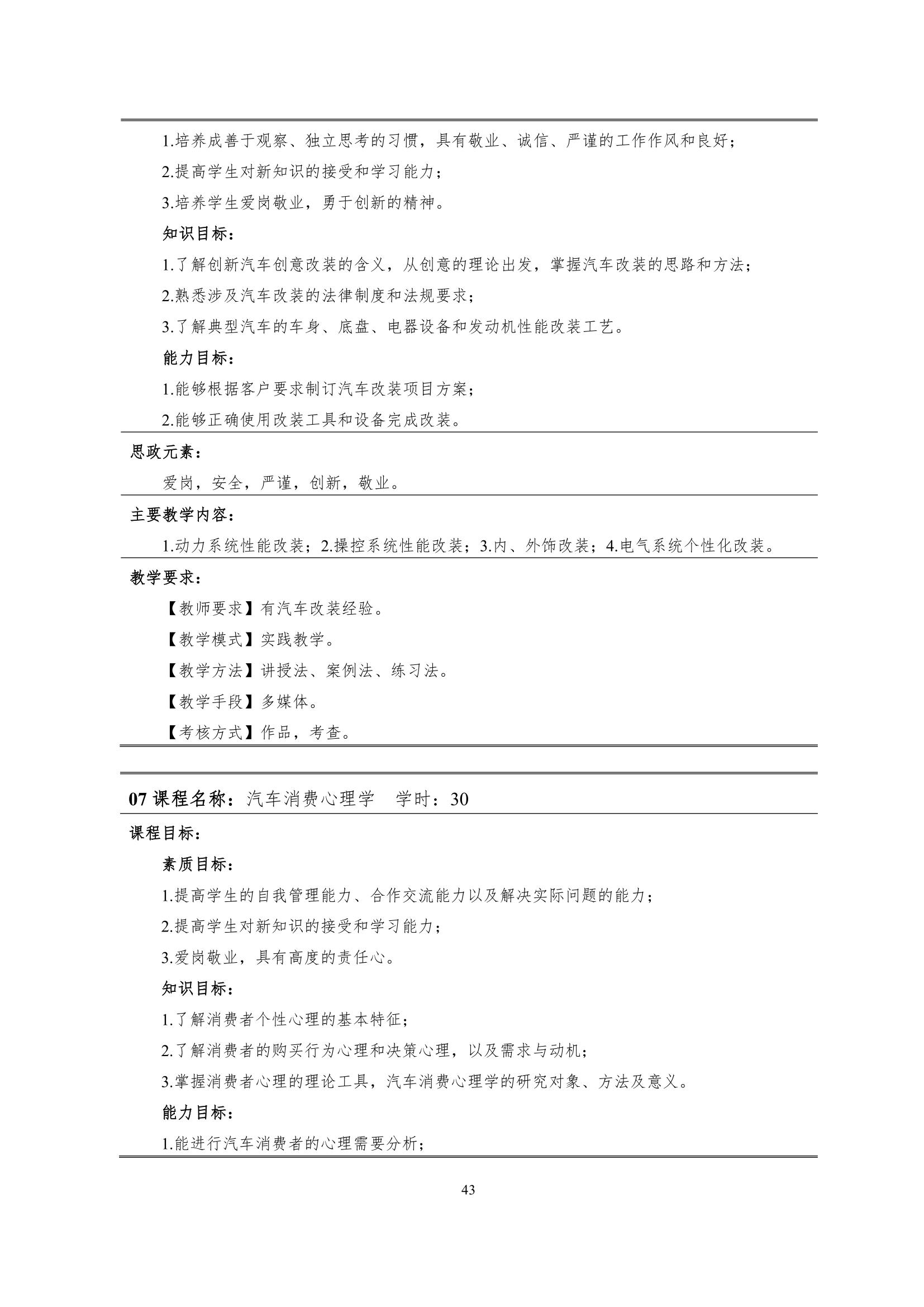 yl7703永利官网2022级智能网联汽车技术专业人才培养方案-20220510-v9.0_45.jpg